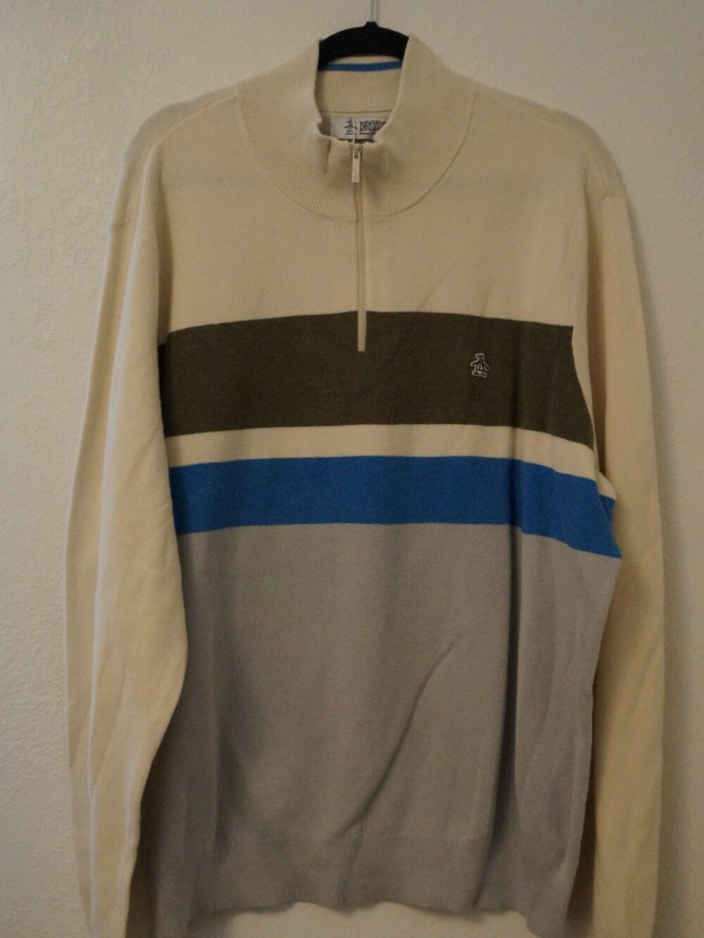 Penguin Colorblock 1/4 Zip High neck #016